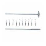 Set de crochets et sondes dentaires 10 inserts