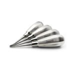 Glux Luxating Curved Stubby Handle Set of 4