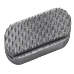 2-1/4" x 1" Coarse Carbide Float Blade with stainless steel backing
