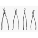4 pc Forceps Set - 10-1/2" long